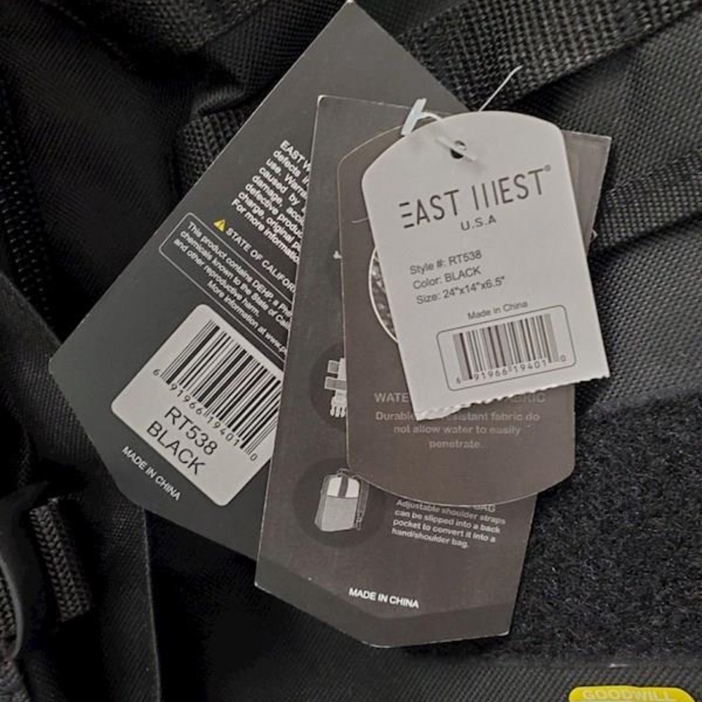 EAST WEST WATER RESISTANT ZIP RIFLE CASE BACKPACK 24” - Picture 4 of 4